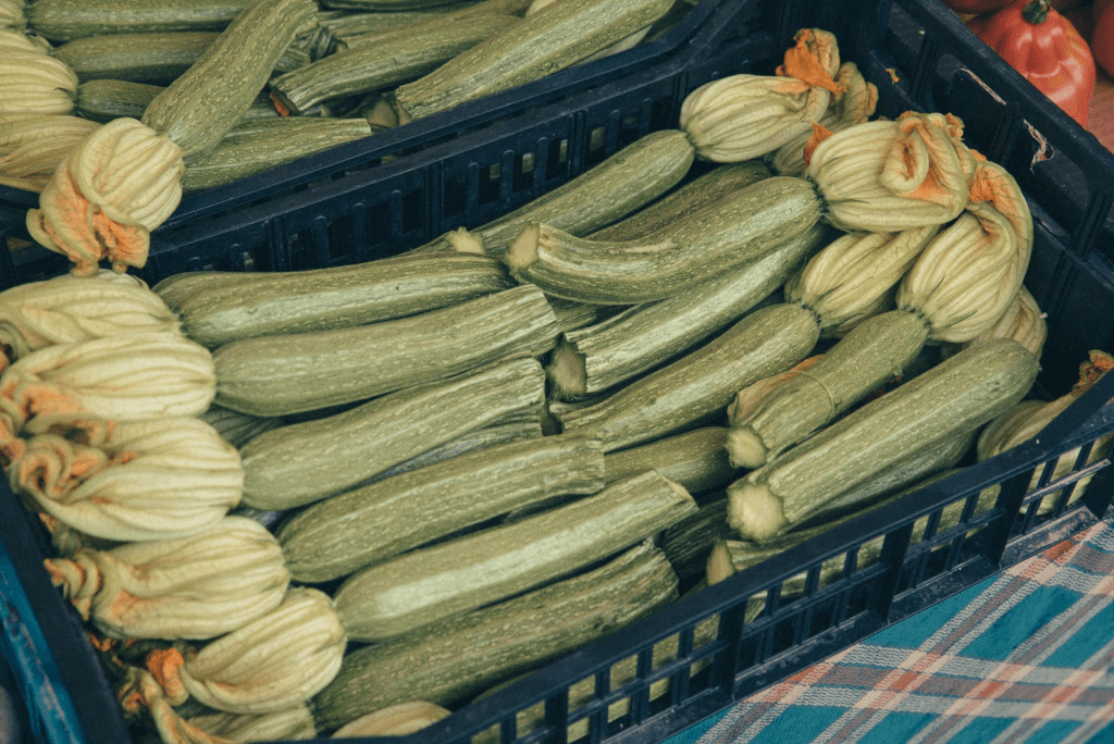courgettes, 