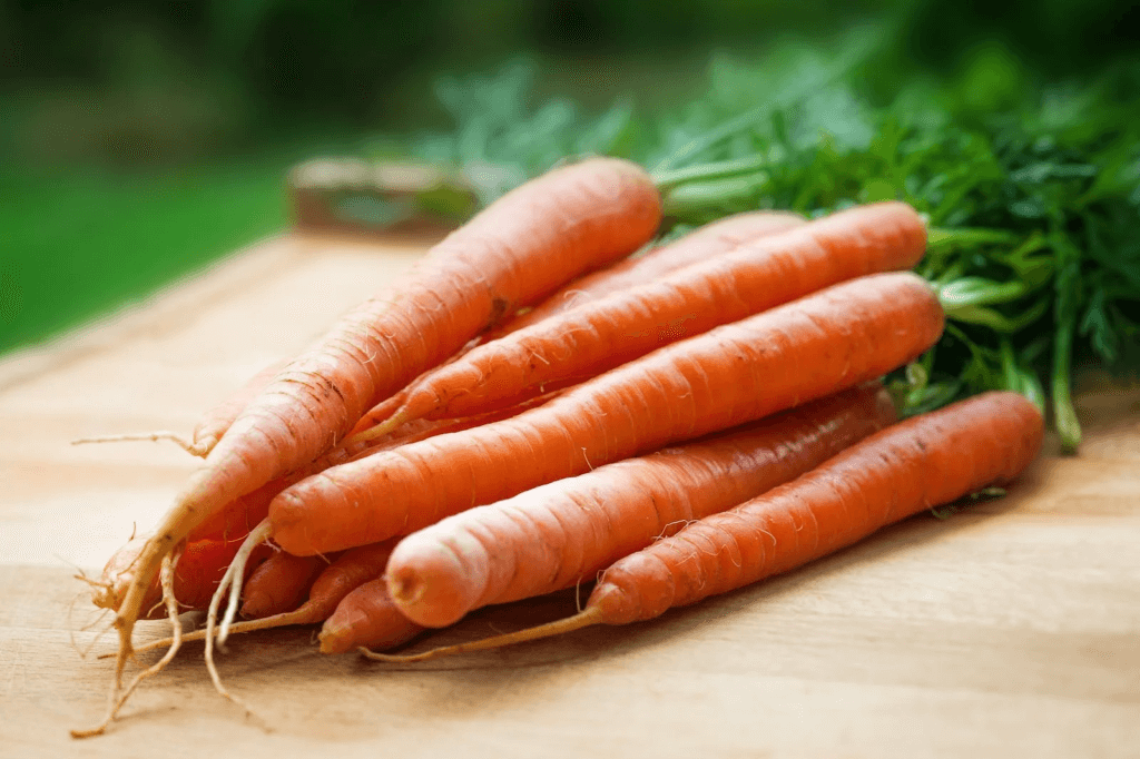 carrots, the top 10 easy to grow fruits and vegetables in the UK